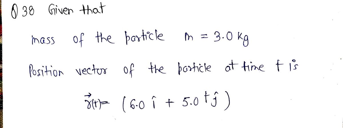 Physics homework question answer, step 1, image 1